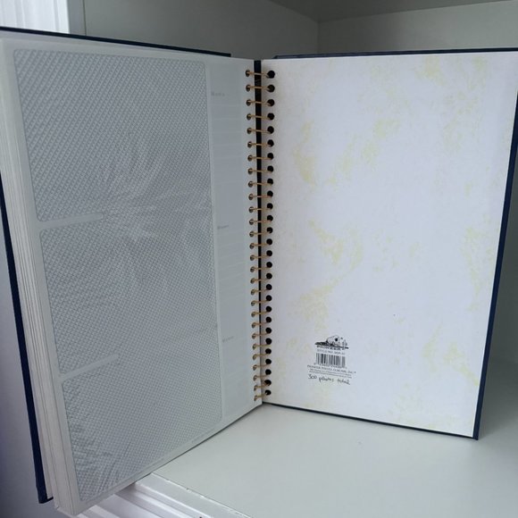 Blue & Gold Ornate Dark Academia Photo Album - Fits 300 4x6" Photos - $10 Add-On - Picture 5 of 10